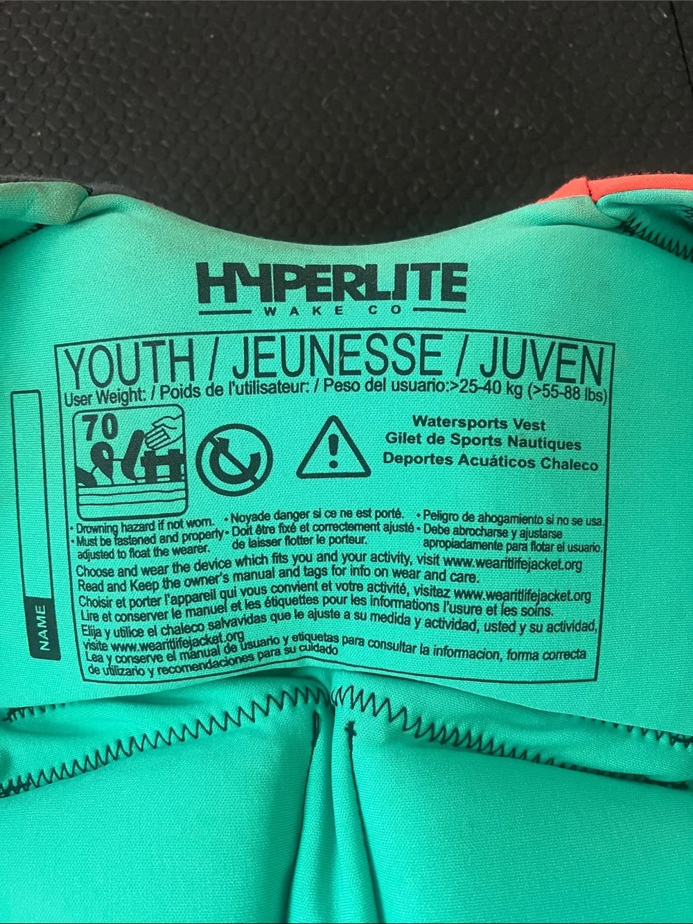 Hyperlite Youth Life Jacket